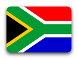 South Africa flat flag 160x120