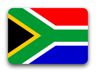 South Africa flat flag 320x240