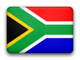 South Africa fancy flag 160x120