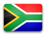 South Africa glossy flag 160x120