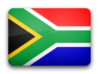 South Africa glossy flag 320x240